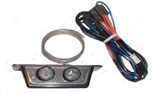 A/C Knob Controls With Under-dash Tray