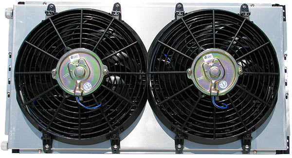 14 x 25 Remote Condenser W/ Fan & Aluminum Shroud