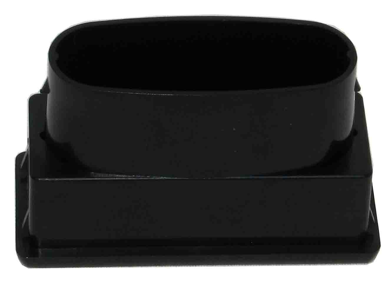 Rectangle Underdash Vent Short W/ Chrome Trim