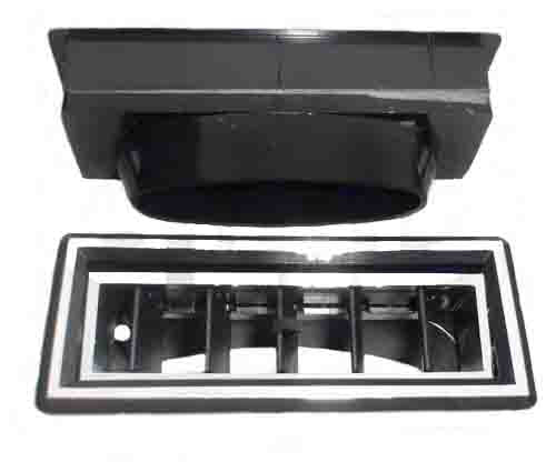 Rectangle In-dash Vent 1-3/8 x 4-3/8 2" Hose Outlet
