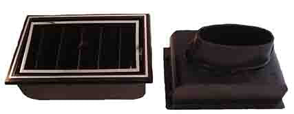 Rectangle In-dash Vent 3-1/4 X 5
