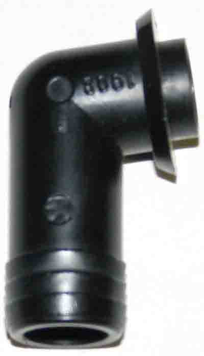 1/2" Evaporator Drain 90 Degree
