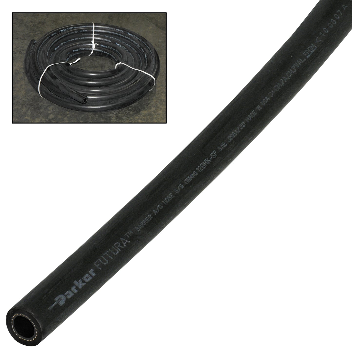 Bulk Barrier A/C Hose # 12 50ft Roll