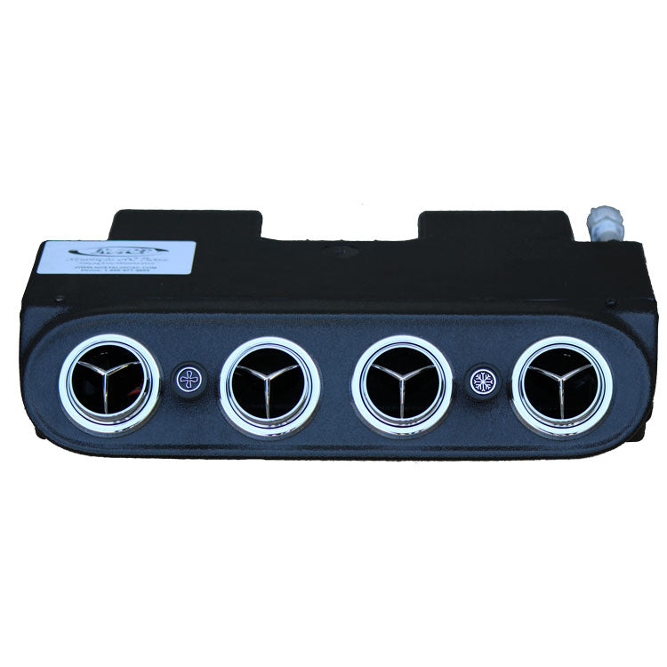 UD-190 1964 - 1967 Ford Mustang Falcon Evaporator Unit with Brushed Stainless Face