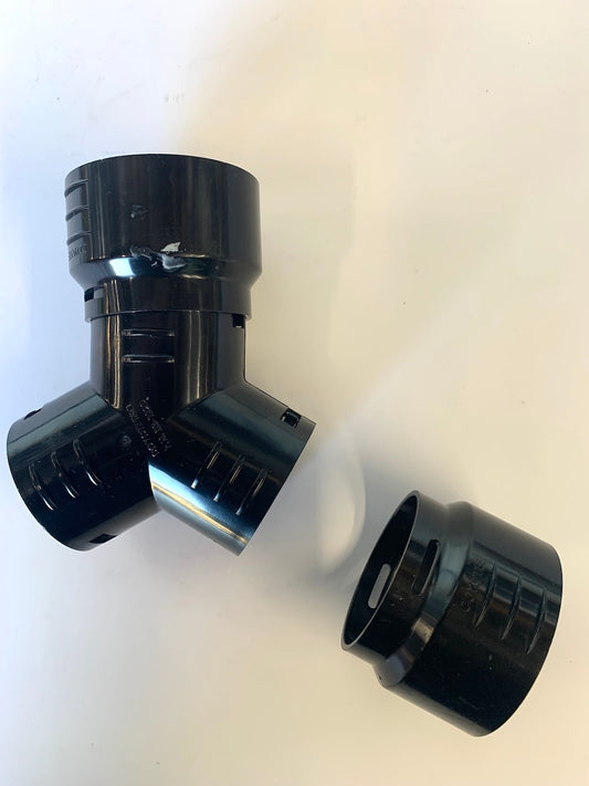 2 inch to 2.5 inch duct hose adapter