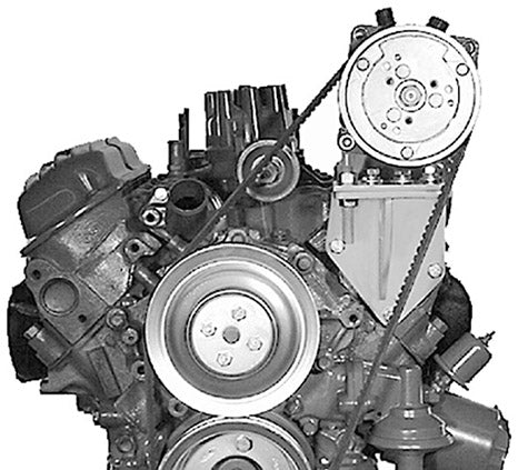 Universal Small Block Ford 289, 302, 351W Compressor Mount Driver Side