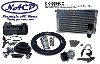 1950 - 1954 Chevy Indash A/C System with Heat