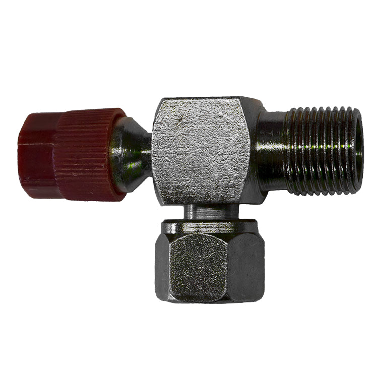 # 8 90 Degree O-ring Discharge Fitting R-134a High Side Port