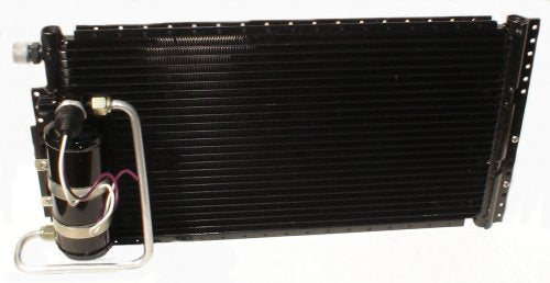 MGB Condenser with Drier, Fan, Relay, Brackets, & Binary
