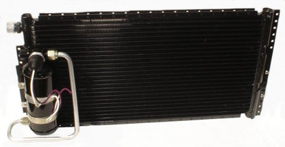 MGB Condenser with Drier, Fan, Relay, Brackets, & Binary