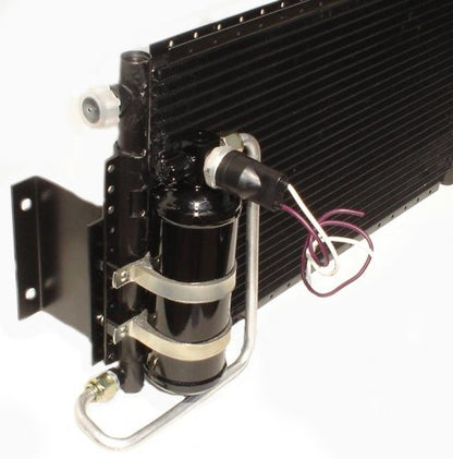 MGB Condenser with Drier, Brackets & Binary