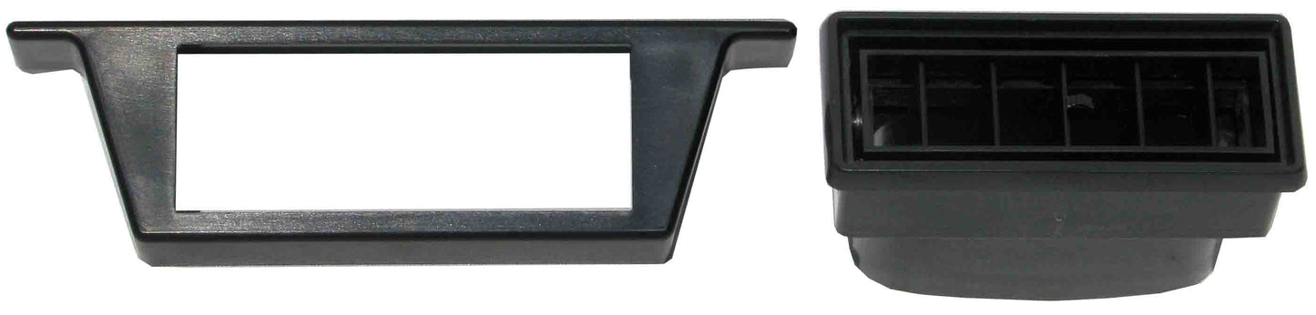 Rectangle Underdash Vent Short W/ Chrome Trim