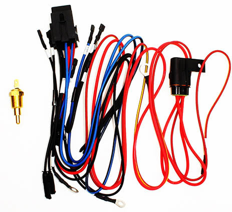 Engine Temperature Switch Relay And Harness