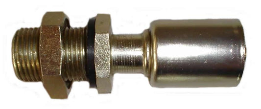# 8 Single Straight A/C Bulkhead Fitting