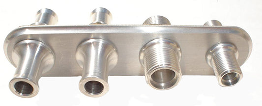 A/C & Heat Inline Bulkhead Push On