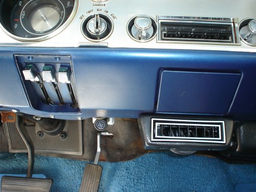1950 - 1954 & 1958 - 1975 Indash A/C Heat System