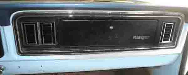 1973 - 1979 F-Series Truck Heat A/C & Defrost