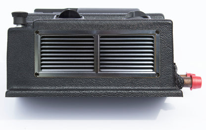 Universal Street Rod Heater System Black Vents