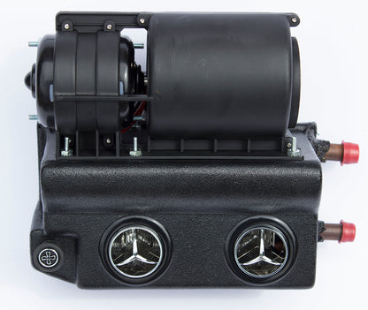 Universal Street Rod Heater System Chrome Vents