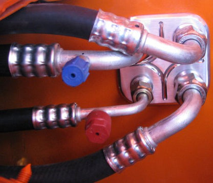 Crimpable 90 Degree Heater Fitting
