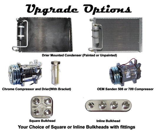 1950 - 1954 Chevy Indash A/C System with Heat