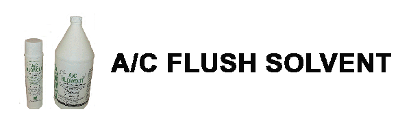A/C System Flush