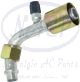 # 10 90 Degree Female Step Up O-ring Fitting to #12 Hose with R134a Port