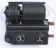 New universal street rod heater/hot rod heater system with built in black vents that will fit most years makes and models of cars, trucks, vans, street rods, etc. Dimensions of the unit are 10