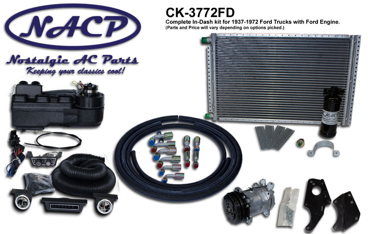 Ford Truck Indash Heat & A/C Defrost System