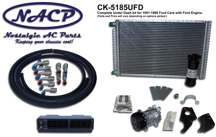 Ford Underdash AC Kit 1951 And Newer