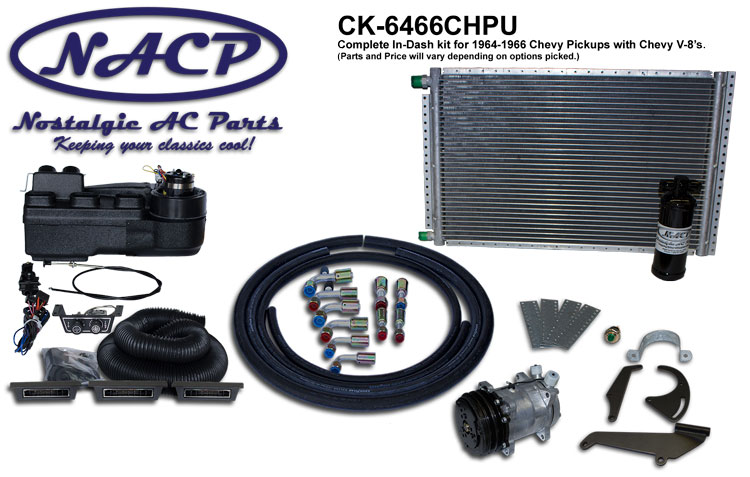 1964 - 1966 Complete Chevy Truck A/C System