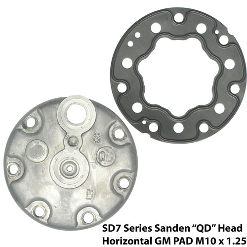 Sanden SD 709 GM pad Back "QD"