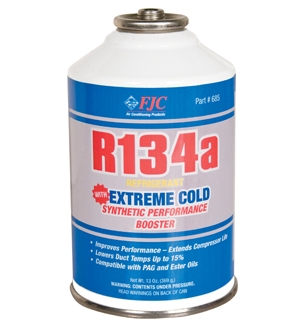 R134a Refrigerant with Extreme Cold Synthetic Performance Booster 13oz Can